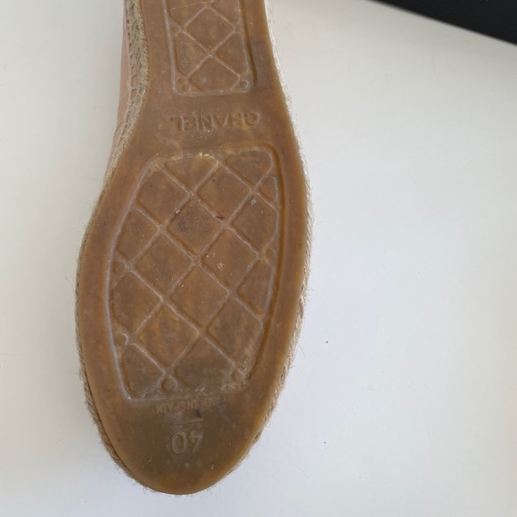 Chanel Espadrilles Lambskin Nude Color - Size 40 - Picture 11 of 13